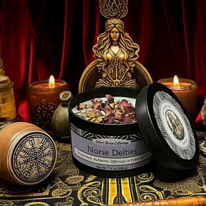 Freya Norse Goddess Offering Candle