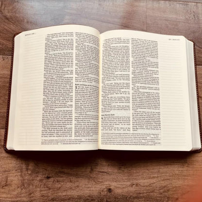STARKENBURG COMPANY Custom NIV Journaling Bible, Custom Engraved Bible, New International Version, Christian Gifts, Baptism Gifts