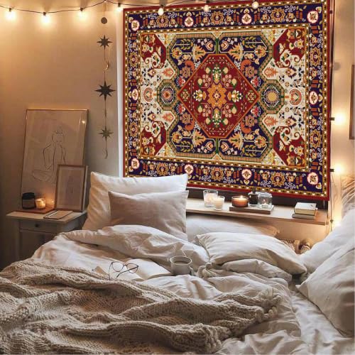 Apdidl Boho Hippie Wall Tapestry for Bedroom, Mandala Indian Tapestries - color: Boho Tapestry, size: 60"L x 51"W