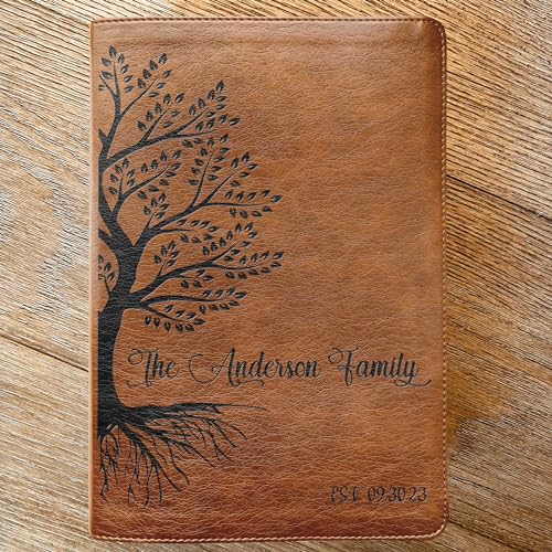 Personalized Family Bible, Custom NLT Family Tree Reference Bible, Engraved Bible, Wedding Bible, Christian Gifts, Family Bible for Wedding