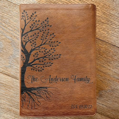 Personalized Family Bible, Custom NLT Family Tree Reference Bible, Engraved Bible, Wedding Bible, Christian Gifts, Family Bible for Wedding