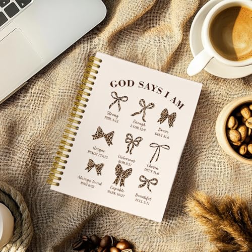 THDSE Leopard Notebook Journal, Christian Bible Notebook for Women - color: leopard