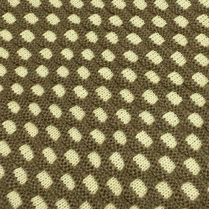 Wrapables Thick Knitted Winter Warm Infinity Scarf - color: Brown/Cream