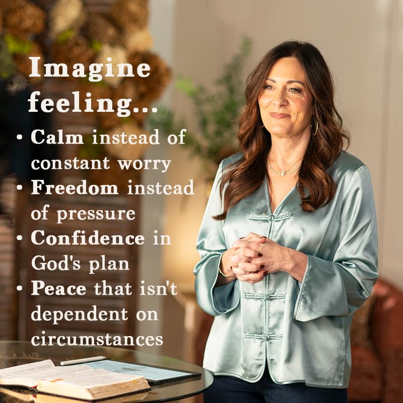 Making Peace with What I Can't Control Bible Study Guide plus Streaming Video: Find Relief from the Exhaustion of Overthinking, Trying to Fix Others, and Wanting to Figure It All Out