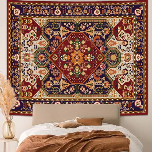 Apdidl Boho Hippie Wall Tapestry for Bedroom, Mandala Indian Tapestries - color: Boho Tapestry, size: 48"L x 36"W