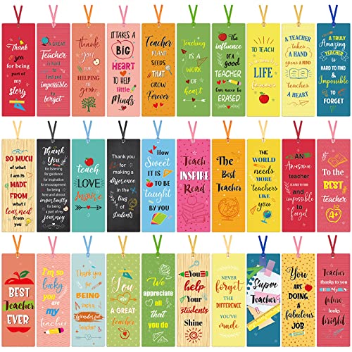 120 Pack Teacher Bookmarks Teacher Appreciation Gifts in Bulk - style: Teacher Style
