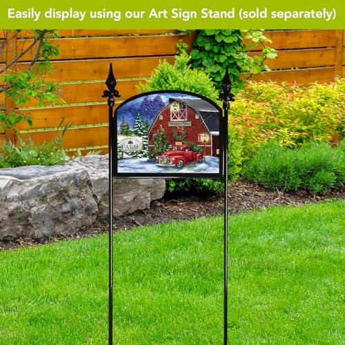 Briarwood Lane Art Sign 8.25x10.25 Christmas Tree Farm - color: Christmas Tree