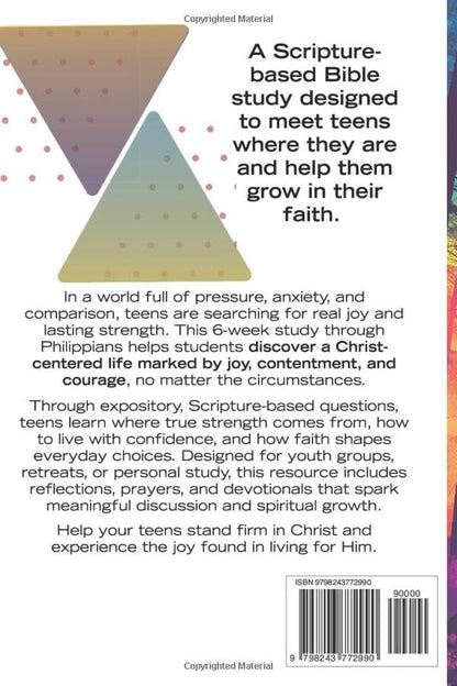 Philippians Teen Bible Study - 6-Week Devotional for Teens: Scripture Based Bible Study for Youth Groups, Youth Fellowship, Youth Retreat, Christian ... Bible Studies for Teens and Youth Groups)