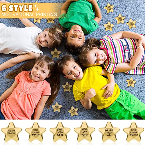 DEEKIN 72 Pcs Star Foam Relief Toys for Teens, Adults, Motivational Style - style: Motivational Style