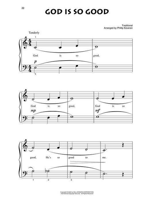 Christian Children's Favorites: The Phillip Keveren Series - Beg. Piano Solos | Arranged by Phillip Keveren | Piano Solo Songbook | Level 2-3 | 24 Sacred Children's Songs and Sunday School Favorites