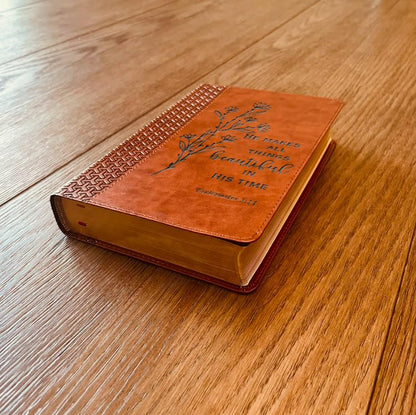 STARKENBURG COMPANY Personalized KJV Bible: Create Your Own Custom Engraved Design with a Designer, KJV Everyday Study Bible, Large Print, King James Version