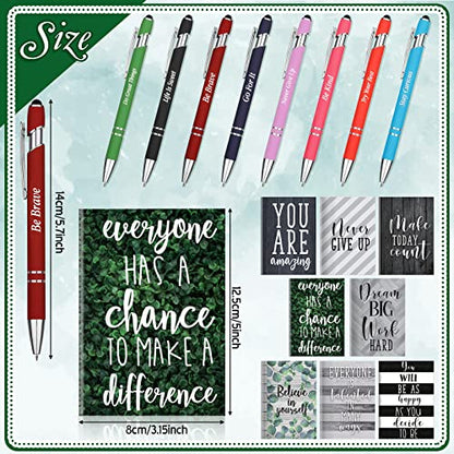 Funrous 32 Pcs Mini Notebooks with Pens Adults Party Favors, Classic - style: Classic