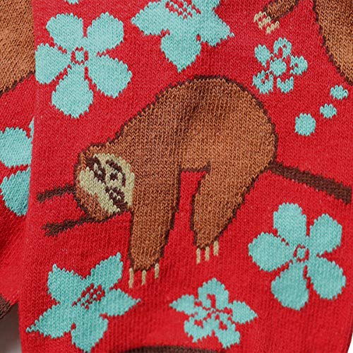 Kerusso Adult Socks, Christian Fun Socks, Novelty Socks, Cotton Blend Sock, One Size Fits Most - color: Red, Blue, and Brown