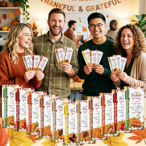 ANGOLIO Friendsgiving Party Favors Bulk, 30 Sets Fall Thanksgiving Gifts - style: Friendsgiving Fall Thanksgiving