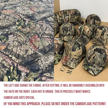 Redeemed 3 Nails Cross Hat with American Flag Christian Hats for Men Women Adjustable Cotton Embroidered Baseball Cap - color: Camouflage