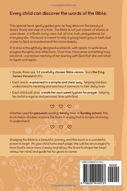 KJV BIBLE DEVOTIONAL For Girls Ages 8-12: 52 Weeks to Grow in Faith And Confidence: A 52-Week Guided Christian Journal with KJV Scripture, Prayer ... Activities for Preteen Girls (KJV Kids Kit)