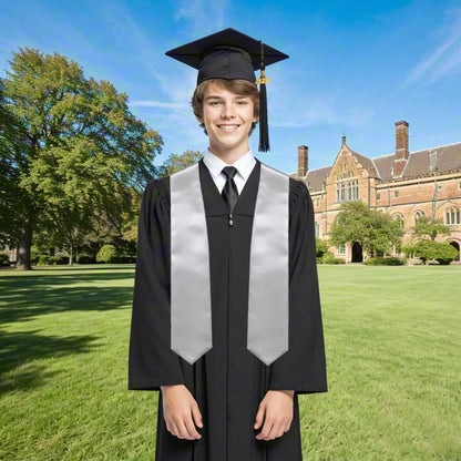 Newrara Graduation Stole - color: Grey