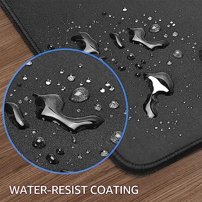 KTRIO Large Gaming Mouse Pad Desk Mat for Gamer, 35.4" x 15.7", Black, XXXL - color: Black Stealth, size: 35.4l x 15.7w Inches