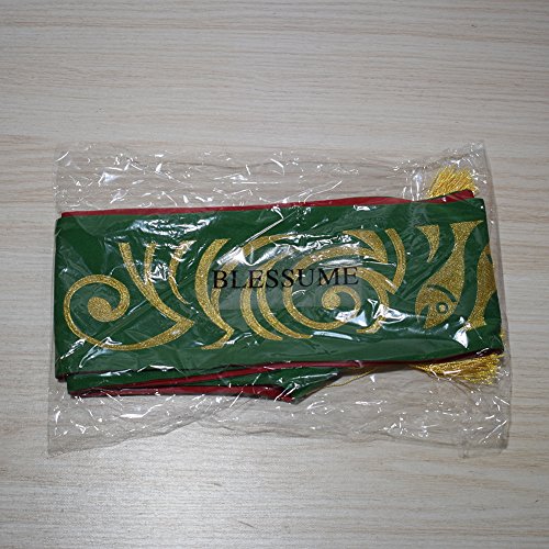 BLESSUME Church Clergy Pastor Reversible Stole - color: Red and Green 2
