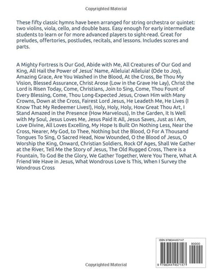 50 Greatest Hymns for String Orchestra: Volume 1