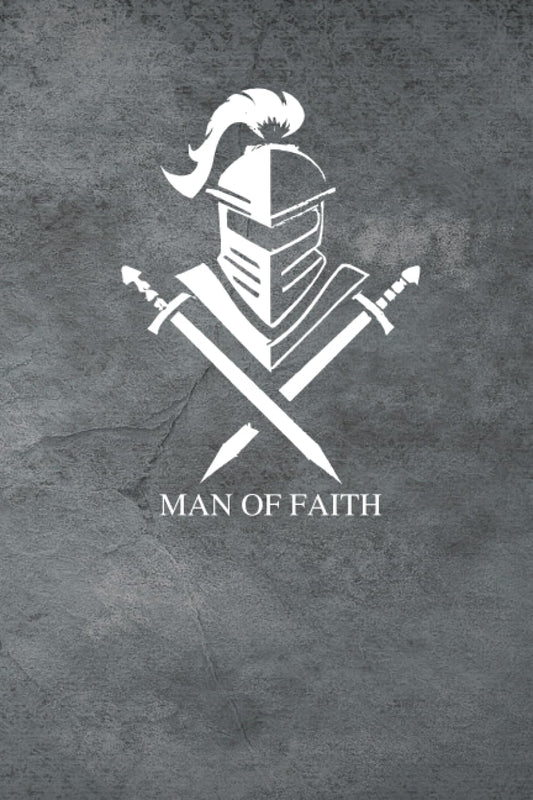 Prayer Journal For Men: Man of Faith, Armor of God Journal. Bullet points and list for affirmations and thankfulness