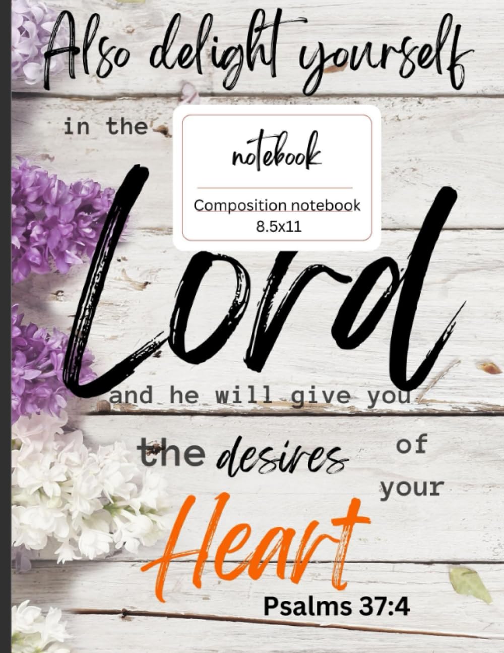 Bible Verses Composition Notebook: Journal composition Notebook 8x11" 120 pages