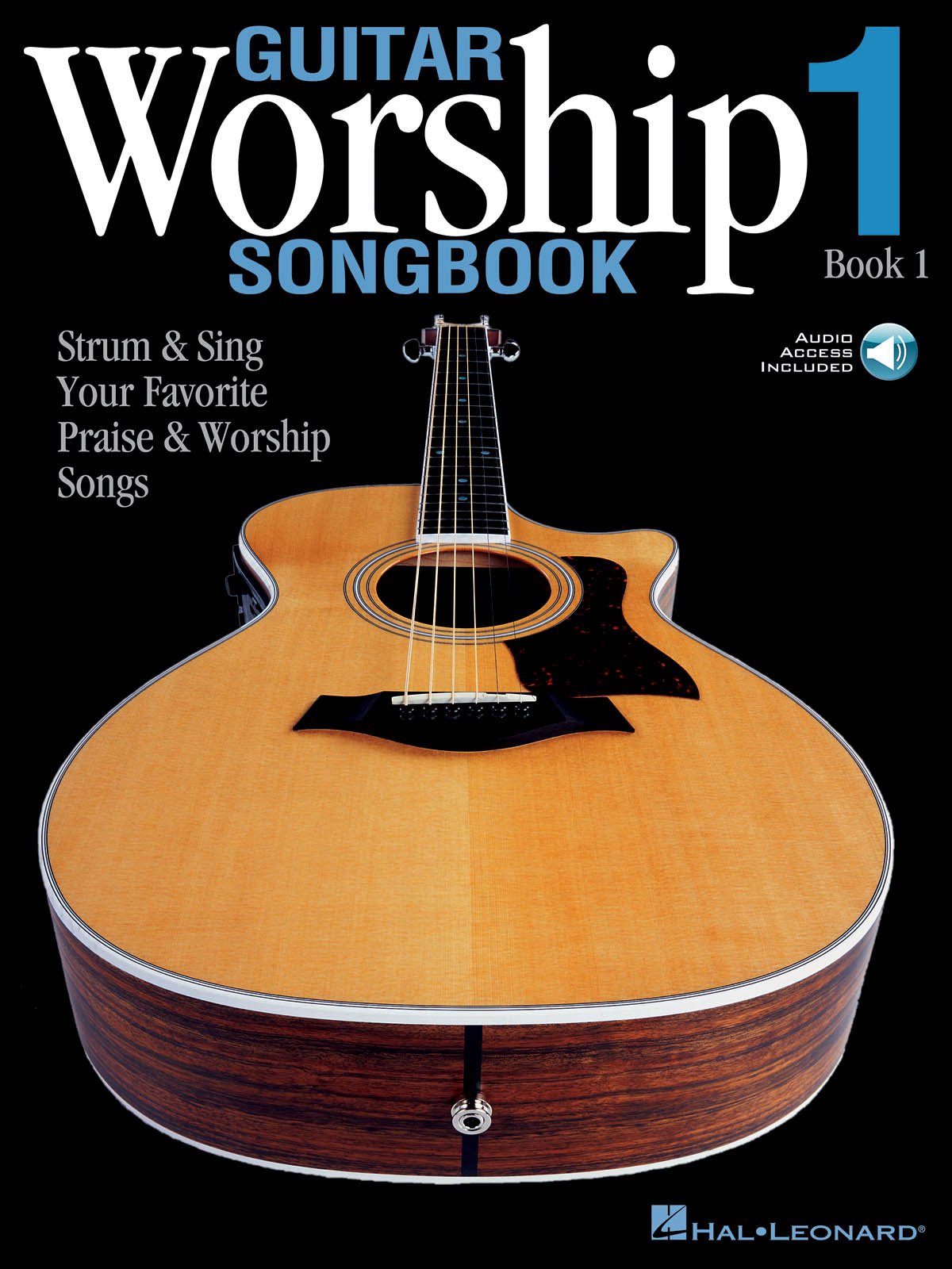 Guitar Worship Songbook - Book 1 | Praise and Worship Sheet Music for Guitar Players | Strum and Sing Chord Songbook with Online Audio Tracks | Christian Guitar Songbook for Beginners and Teachers