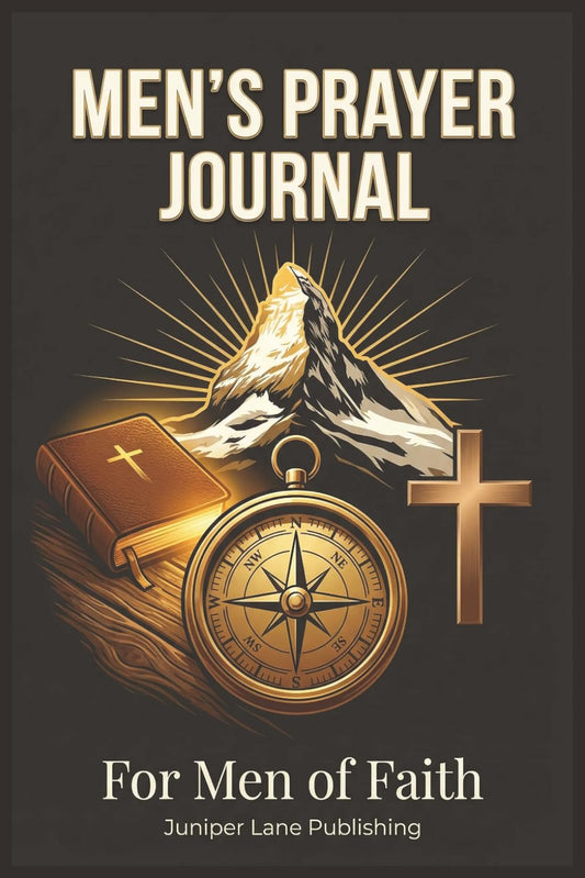 Men's Prayer Journal: Daily Prayers, Sermon Notes & Scripture for Men of Faith - 170 Guided Pages for Spiritual Leadership and Growth