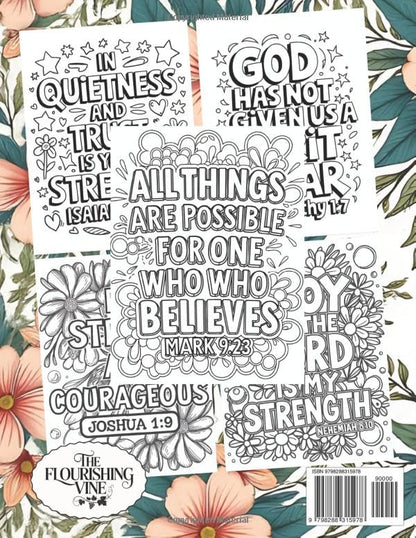 She Believed: A Bible Verse Coloring Book for Women of Faith