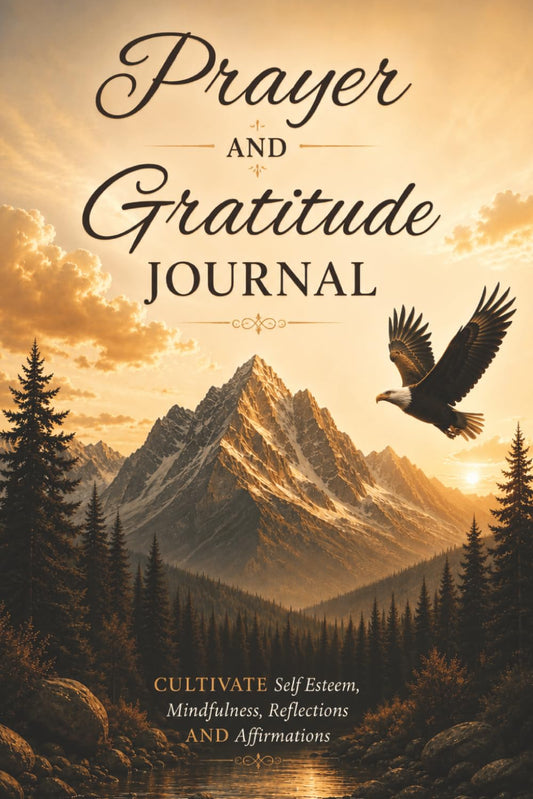 Prayer And Gratitude Journal: Men's Cultivate Self Esteem, Mindfulness, Reflections, Affirmations, and Thankfulness, with Guided Prompts and Daily ... Christian Men, Church Males and Teen Boys!