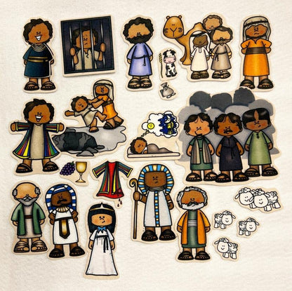 Joseph Felt Figures for Bible Flannel Board Stories Old Testament