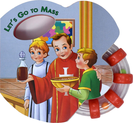 Let's Go to Mass (Rattle Book) (St. Joseph Rattle Board Books)