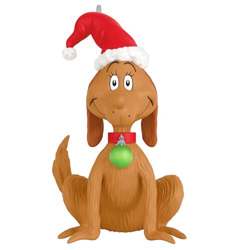 Hallmark Keepsake Dr. Seuss Grinch Mini Christmas Ornament (Merry Max) - style: Merry Max