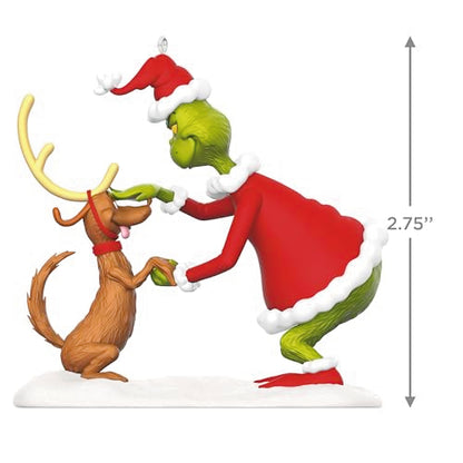 Hallmark Keepsake Grinch Christmas Ornament 2024, Dr. Seuss' How the Grinch Stole Christmas! "All I Need Is a Reindeer...", Christmas Movie Gifts - style: All I Need is a Reindeer