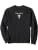 Faith Cross - Subtle Christian Minimalist Faith Apparel Sweatshirt - color: Black, size: Small