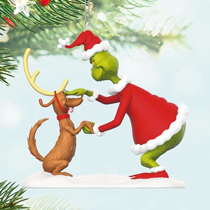 Hallmark Keepsake Grinch Christmas Ornament 2024, Dr. Seuss' How the Grinch Stole Christmas! "All I Need Is a Reindeer...", Christmas Movie Gifts - style: All I Need is a Reindeer