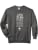Minimalist Christian Cross Design with Inspirational Text Comfort Colors Adult Sweatshirt - size: XX-Large