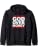 God Over Money Zip Hoodie - color: Black, size: Small