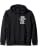 God Loves You Bro Christian Believer Faith Religious Church Zip Hoodie - color: Black, size: Small