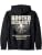 Rooted In Christ Christian Grunge Bible Verse Colossians Zip Hoodie - color: Black, size: Small
