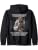 Faith Christian Graphic Hoodies Religious Sayings Back Print Zip Hoodie - color: Black, size: Small