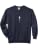 Inri Orthodox Christian Cross Minimalist Typography Design Comfort Colors Adult Sweatshirt - color: Navy, size: Small