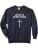 Jesus Is Everything Minimal Cross Christian Faith Comfort Colors Adult Sweatshirt - color: Navy, size: Small