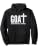 Goat God Over All Things, Christian Faith Pullover Hoodie - color: Black, size: Small
