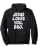 Jesus Loves You Bro Christian Believer Faith God Religious Pullover Hoodie - color: Black, size: Small