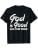 God Is Good All The Time Shirt Christian Quote Worship T-Shirt - color: Black, size: Small