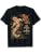 Be Still & Know Koi Fish Japanese Christian Bible Verse T-Shirt - color: Black, size: Small