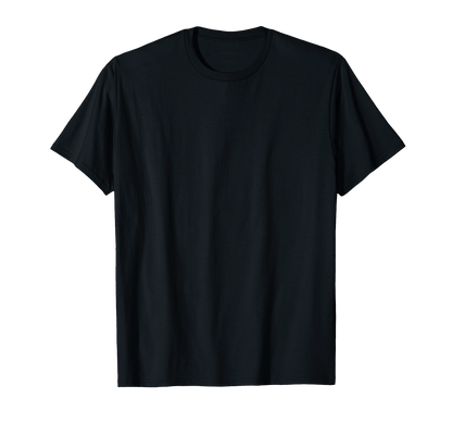 Christian Bible Verse Quote Psalm 91:4 Design on the Back T-Shirt - color: Black, size: Small