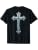 Modern Cross Design on Back T-Shirt - size: 4X-Large