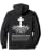 Jeremiah 29:11 Christian Bible Verse. Tree. Jesus Cross Pullover Hoodie - color: Black, size: Small